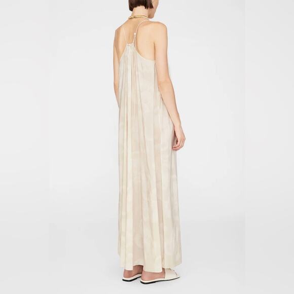 ANINE BING 2026 FLORA MAXI DRESS IN LEOPARD PRINT Size S MSRP $400 - Picture 2 of 6